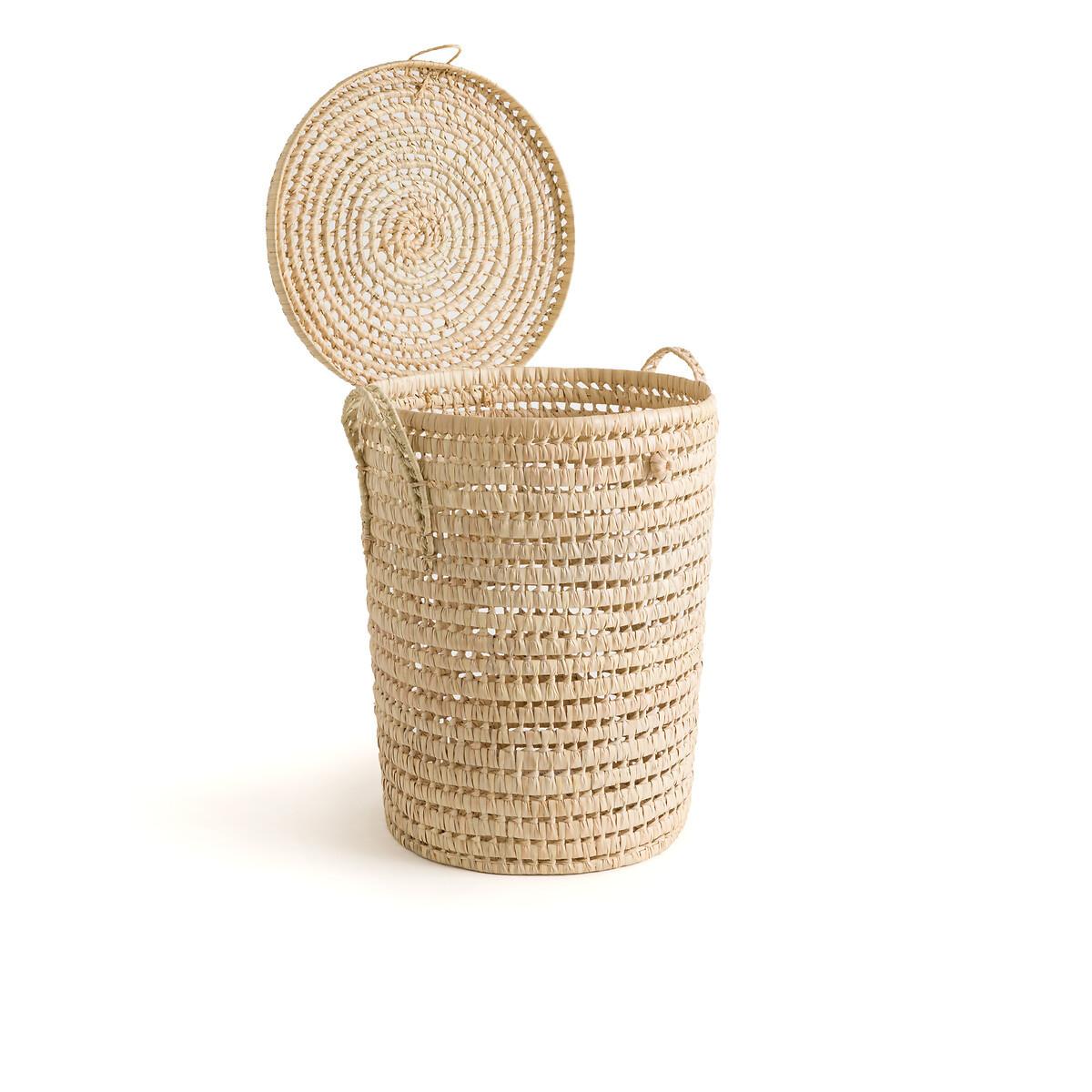 La Redoute Intérieurs Panier à linge en feuilles de palmier  