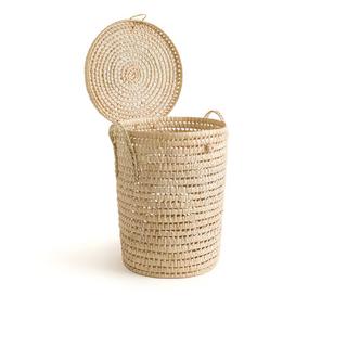 La Redoute Intérieurs Panier à linge en feuilles de palmier  