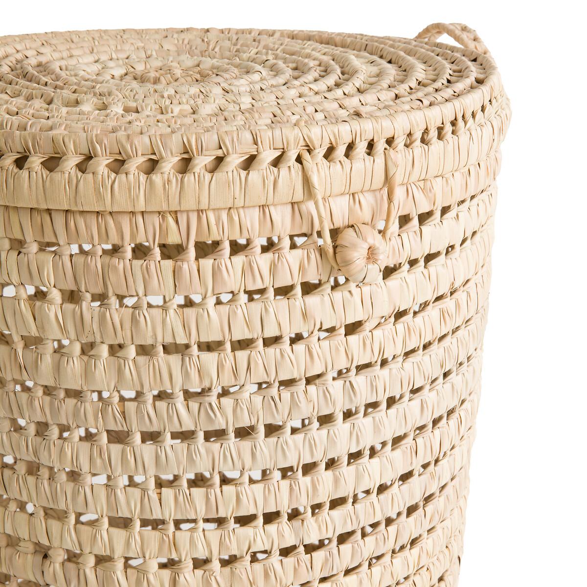 La Redoute Intérieurs Panier à linge en feuilles de palmier  