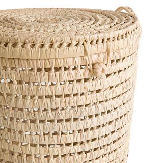 La Redoute Intérieurs Panier à linge en feuilles de palmier  