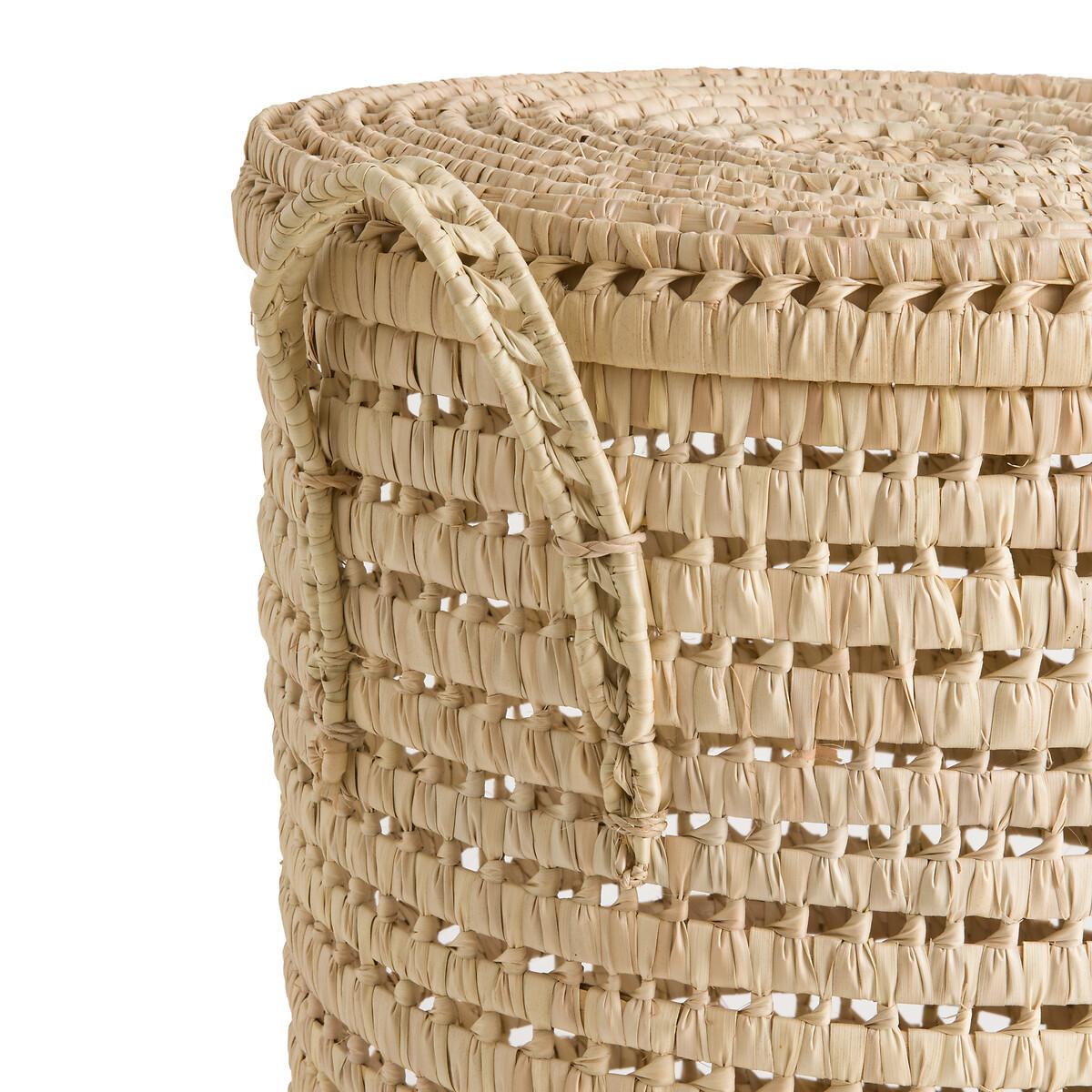 La Redoute Intérieurs Panier à linge en feuilles de palmier  