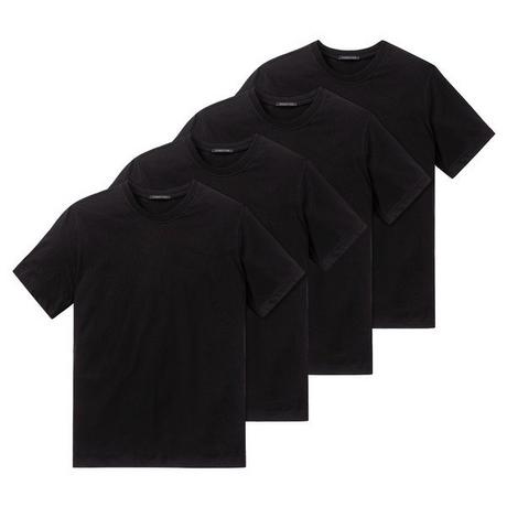 Schiesser 4er Pack Rundhals T-Shirt  