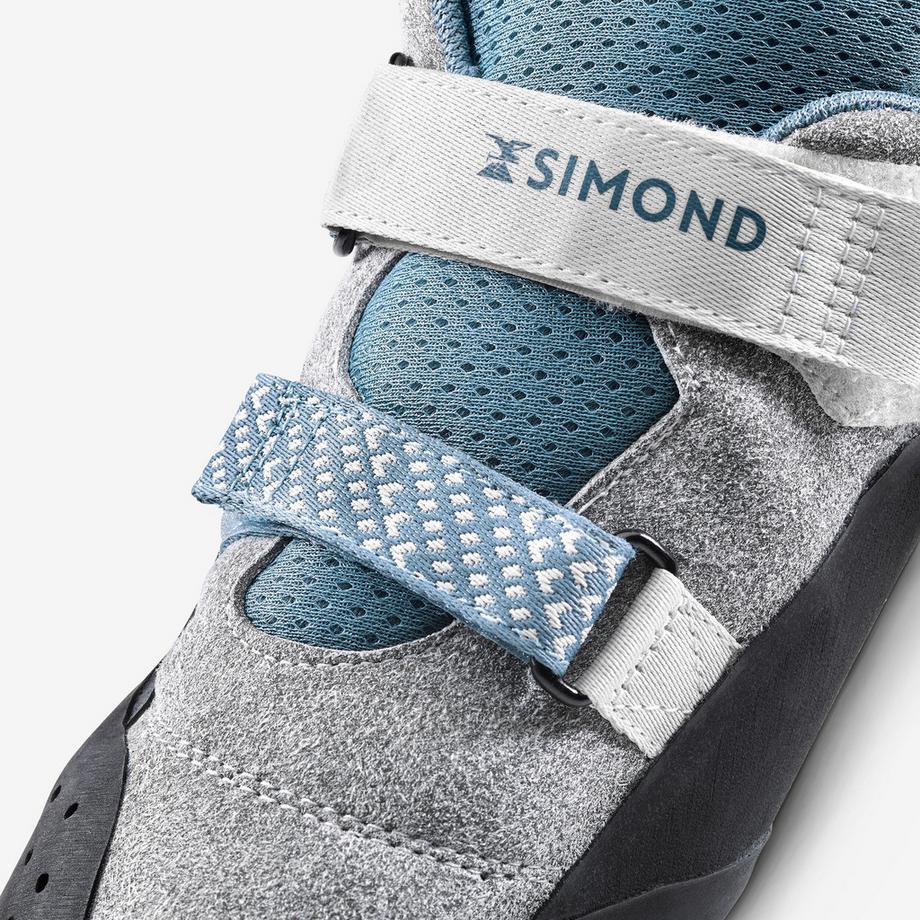 SIMOND  Chaussures d'escalade débutant double scratch 