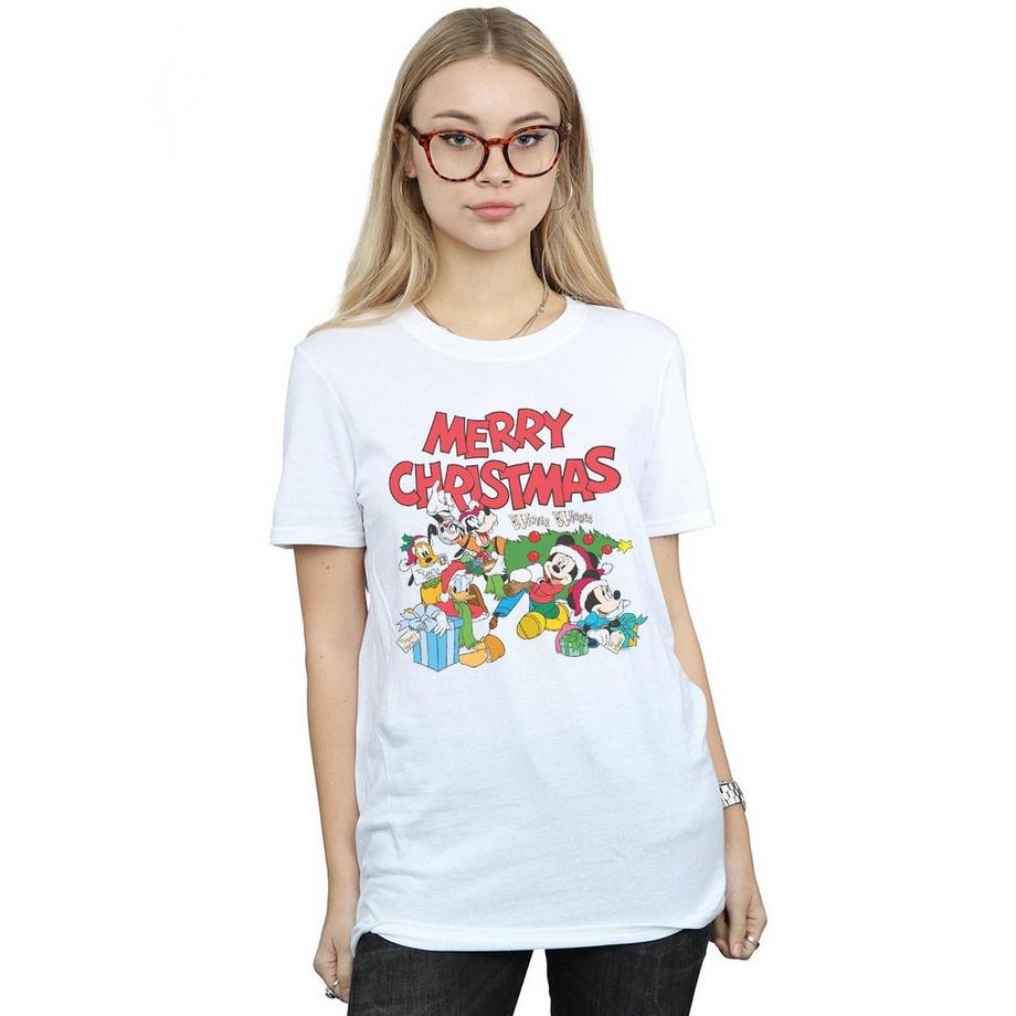 Disney Mickey Mouse And Friends Winter Wishes T-Shirt  
