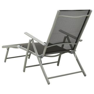 VidaXL Chaise longue aluminium  