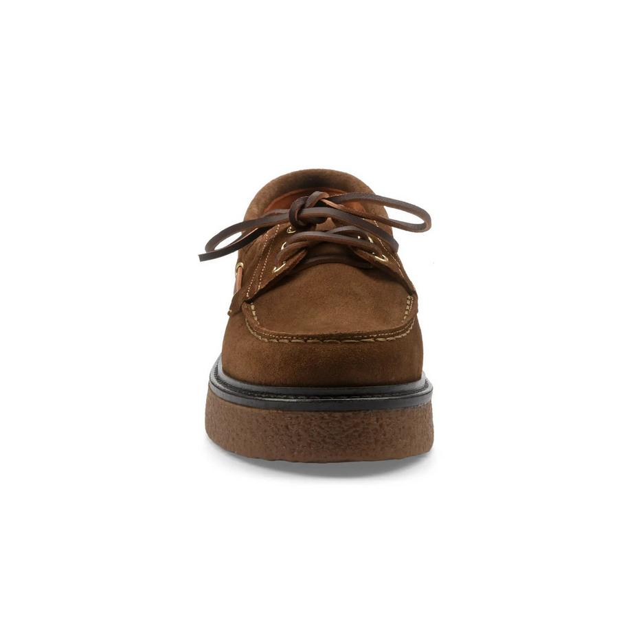 Maison Toufet Tina Wildleder Bootsschuh mit Plateausohle  