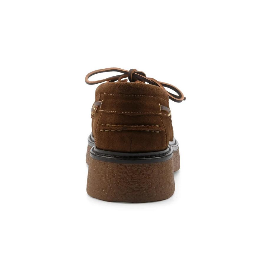 Maison Toufet Tina Wildleder Bootsschuh mit Plateausohle  