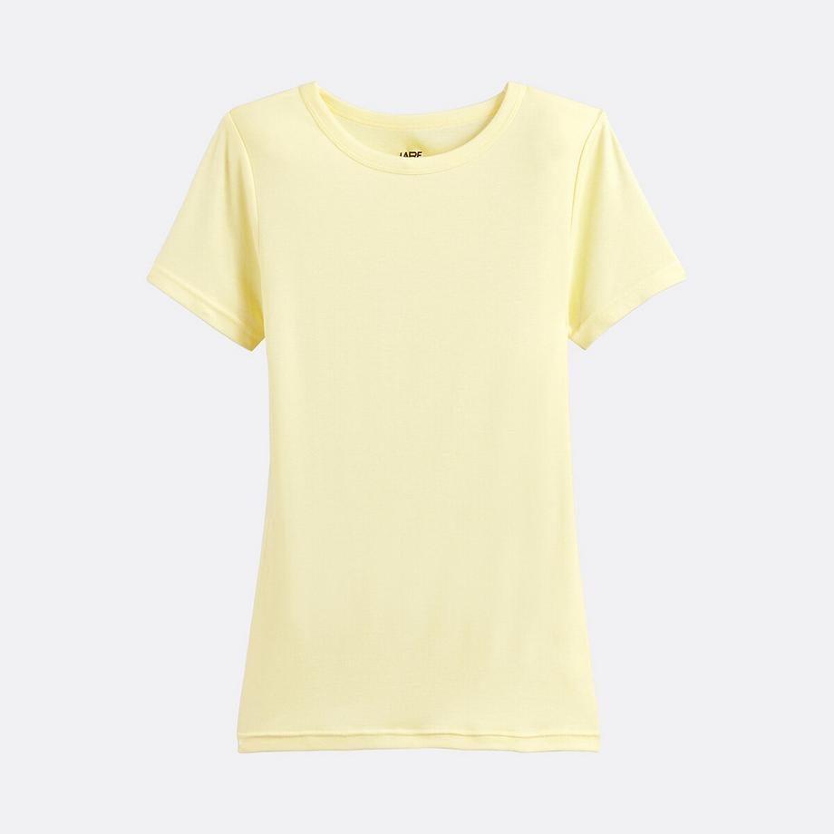 La Redoute Collections T-shirt Manches Courtes Col Rond  