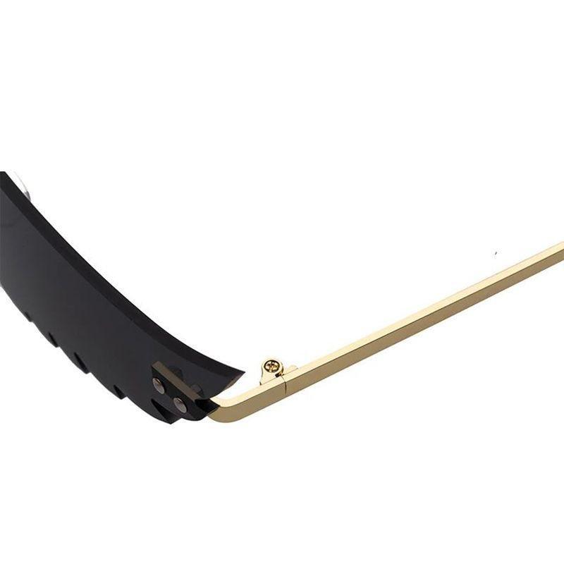 B2X Fires Occhiali da Sole Unici Nero Oro  