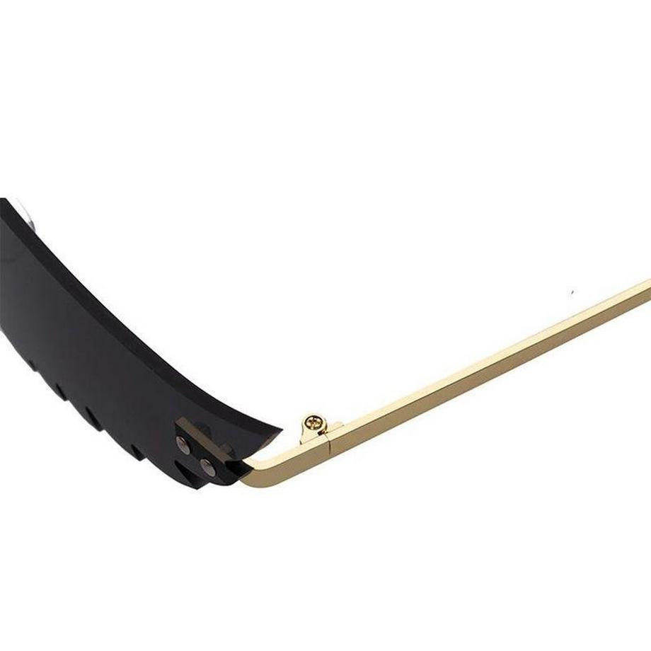 B2X Fires Einzigartige Sonnenbrille Schwarz Gold  