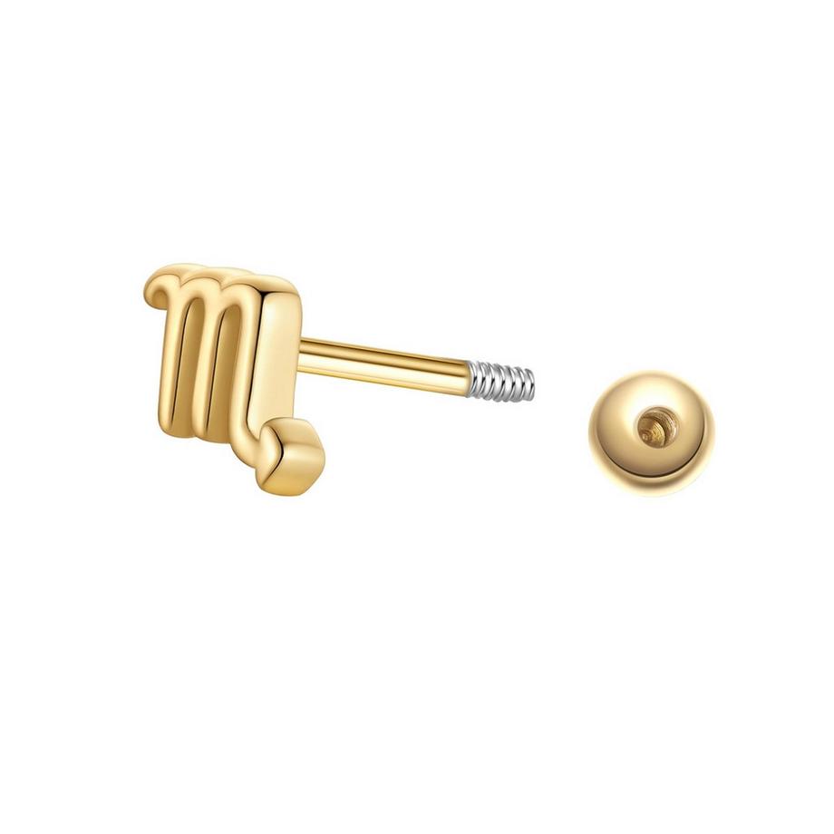 Glanzstücke München  Piercing Sterling Silber gelbgold 
