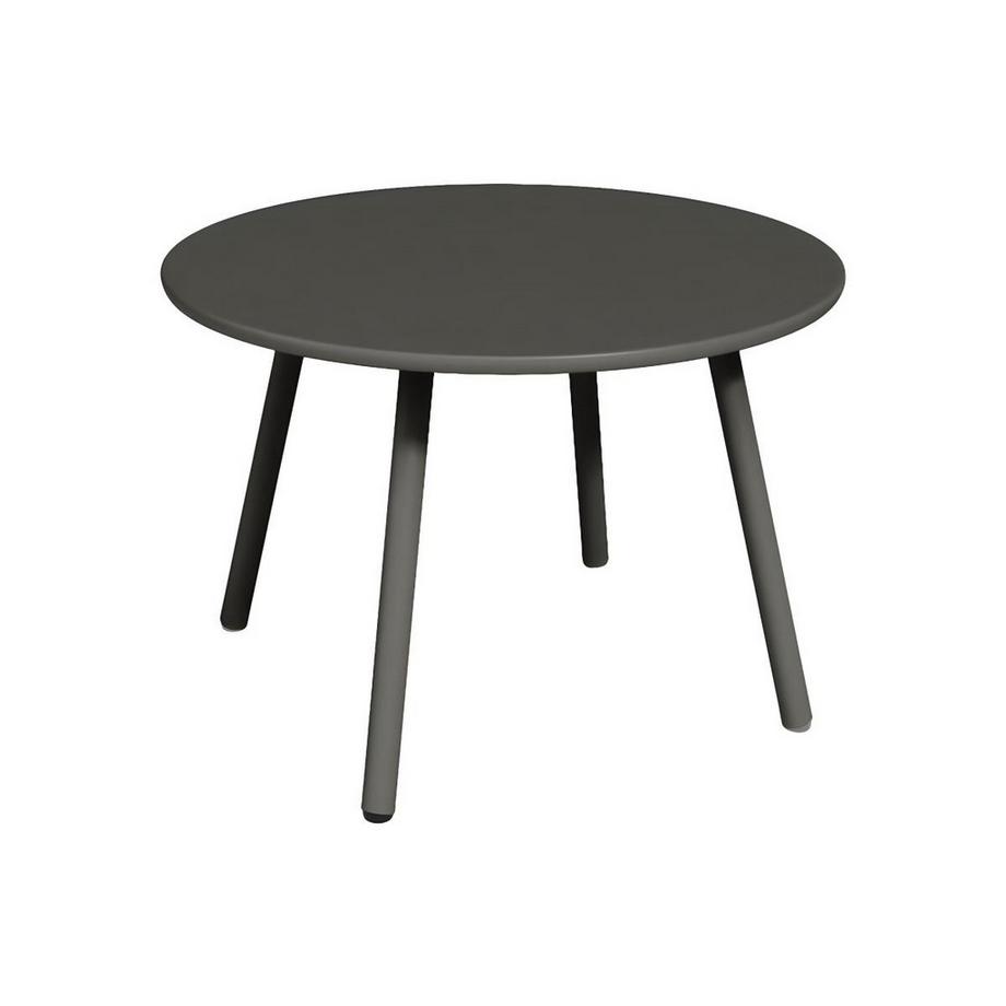 Vente-unique Tavoli a scomparsa da giardino Metallo Antracite - MIRMANDE  