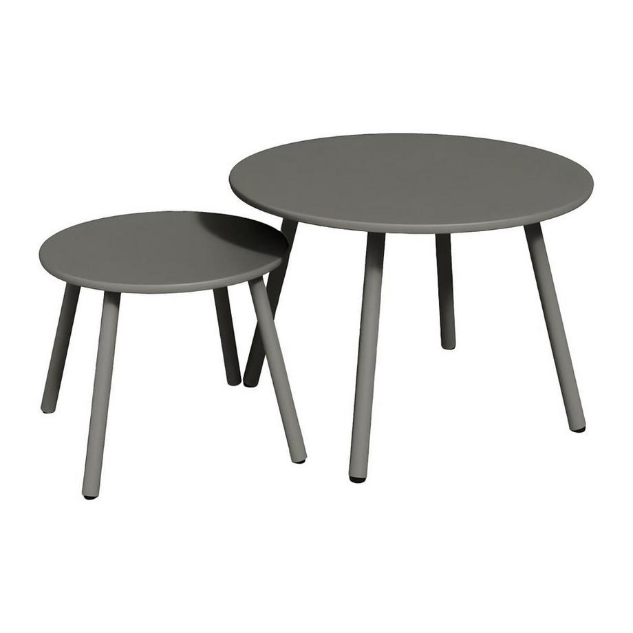 Tavoli a scomparsa da giardino Metallo Antracite - MIRMANDE