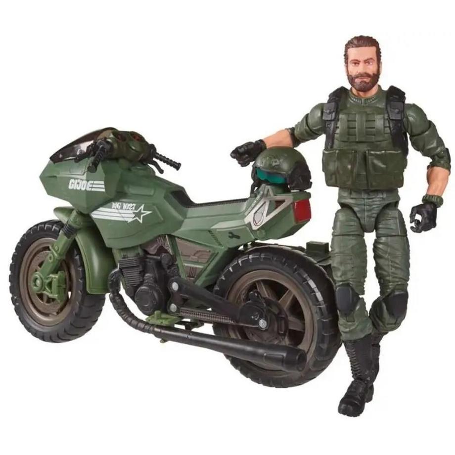 Hasbro  GI Joe Special Missions: Cobra Island Classified Series Alvin "Breaker" Kibbey with RAM Cycle Action Figure & Vehicle 