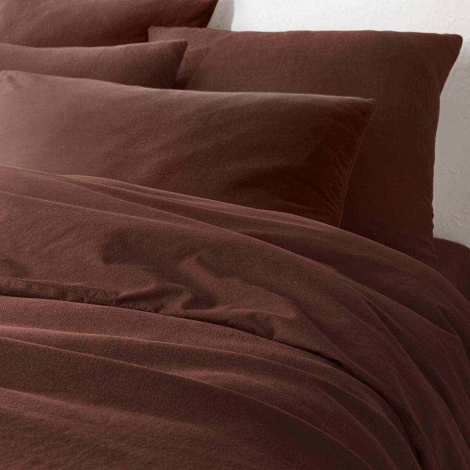 La Redoute Intérieurs Annaba Housse de Couette Réversible Lin et Coton  