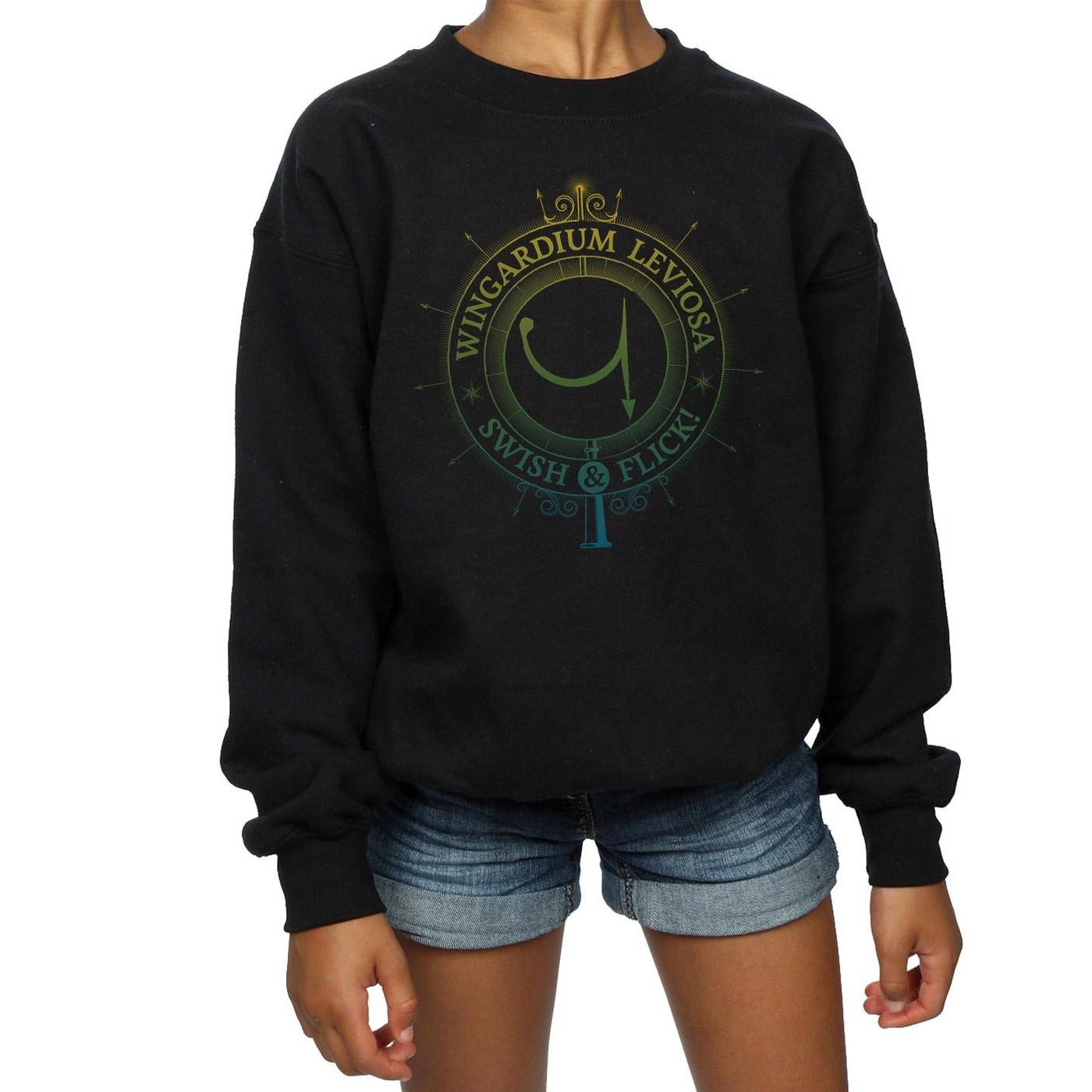 HARRY-POTTER  Wingardium Leviosa Sweatshirt 