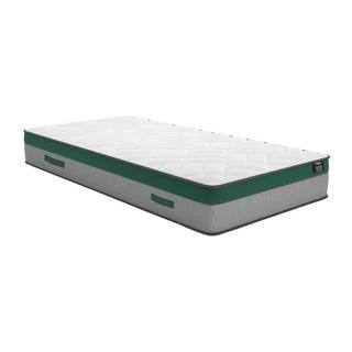 Ysmée Ensemble 90 x 190 cm sommier coffre blanc + matelas ressorts ensachés ép.22cm - PRESTIGE de YSMÉE  