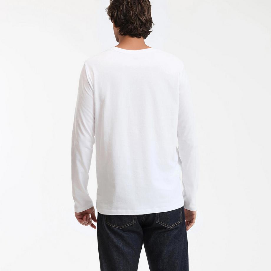 La Redoute Collections Maglietta Maniche Lunghe Girocollo  