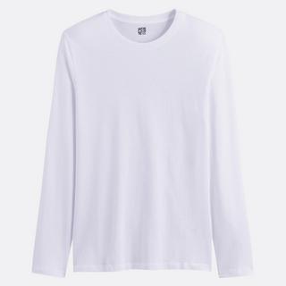 La Redoute Collections Langarmshirt Rundhalsausschnitt  