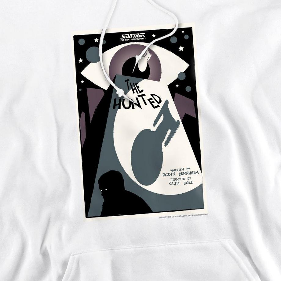 Star Trek The Next Generation Season 3 Episode 11 Felpa con cappuccio  