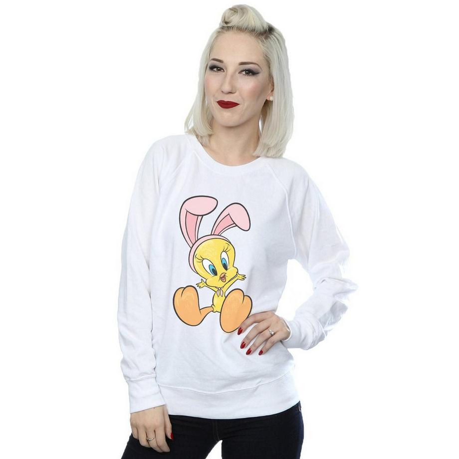 LOONEY TUNES Tweety Pie Bunny Ears Sweatshirt  