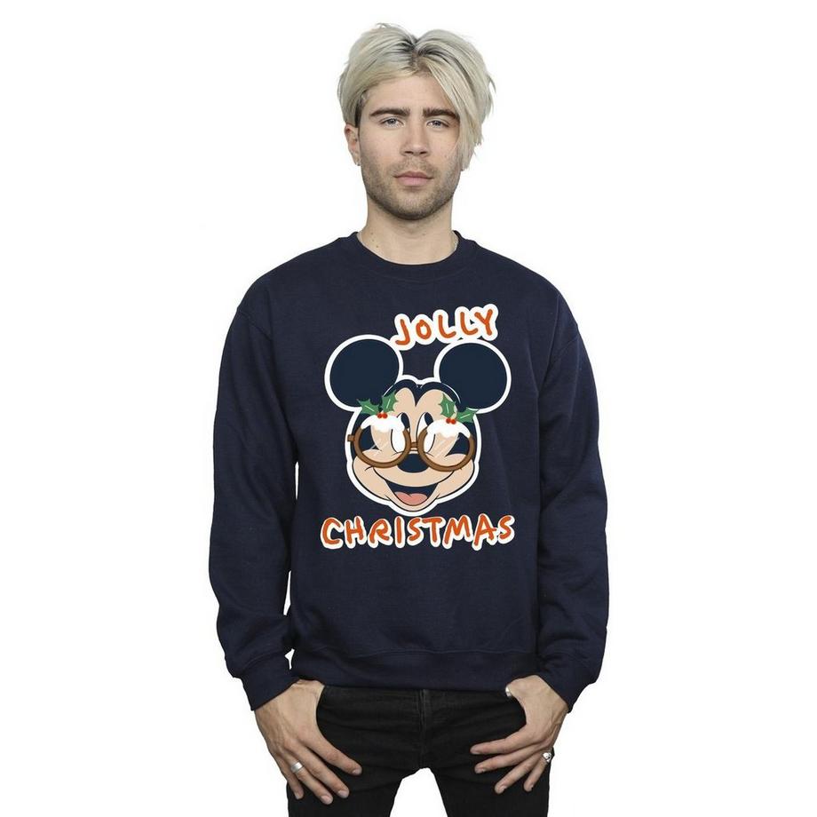 Disney Mickey Mouse Jolly Christmas Sweatshirt  
