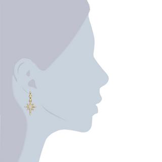 Lulu & Jane  Femme Boucles d´oreilles Étoilé 