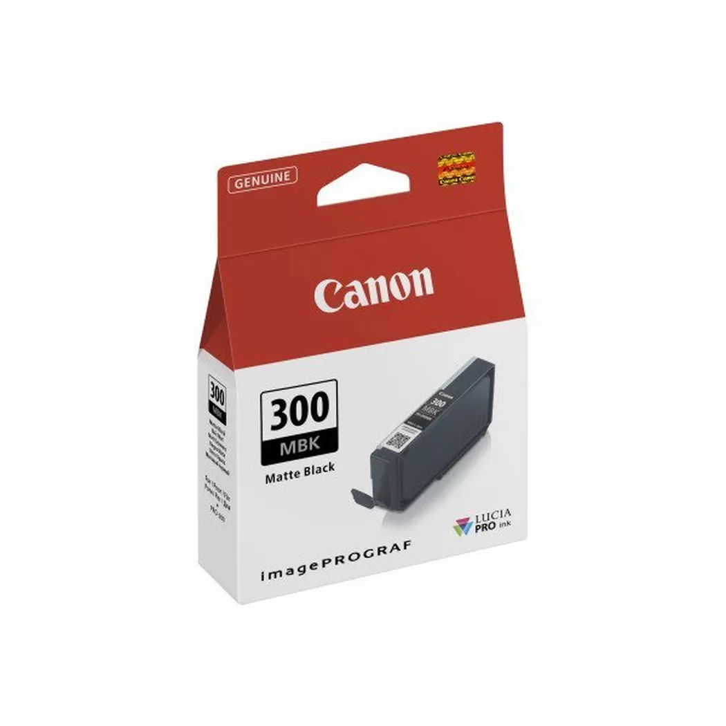 Canon – Tintenpatrone matte schwarz PFI-300MBK iPF PRO-300 14.4ml, One Size