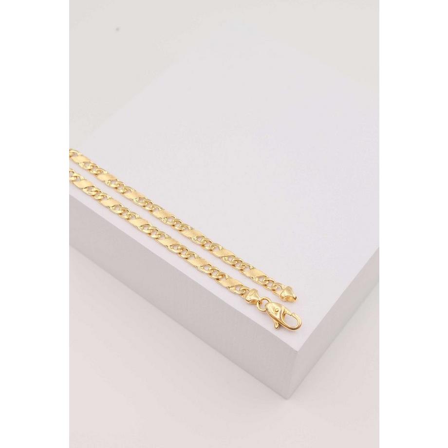 MUAU Schmuck  Armband Carrera Gelbgold 750, 19cm, 4mm 