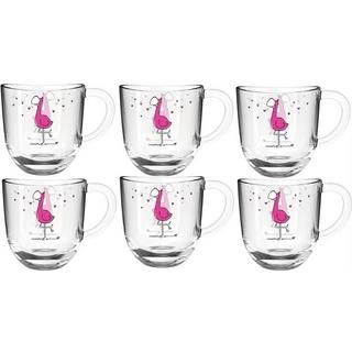 LEONARDO Kindertasse Bambini Flamingo, 6-teilig  