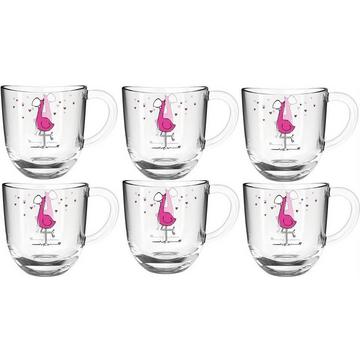 Kindertasse Bambini Flamingo, 6-teilig