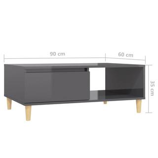 VidaXL Table basse bois d'ingénierie  