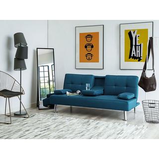 Beliani Schlafsofa aus Polyester Modern ROXEN  