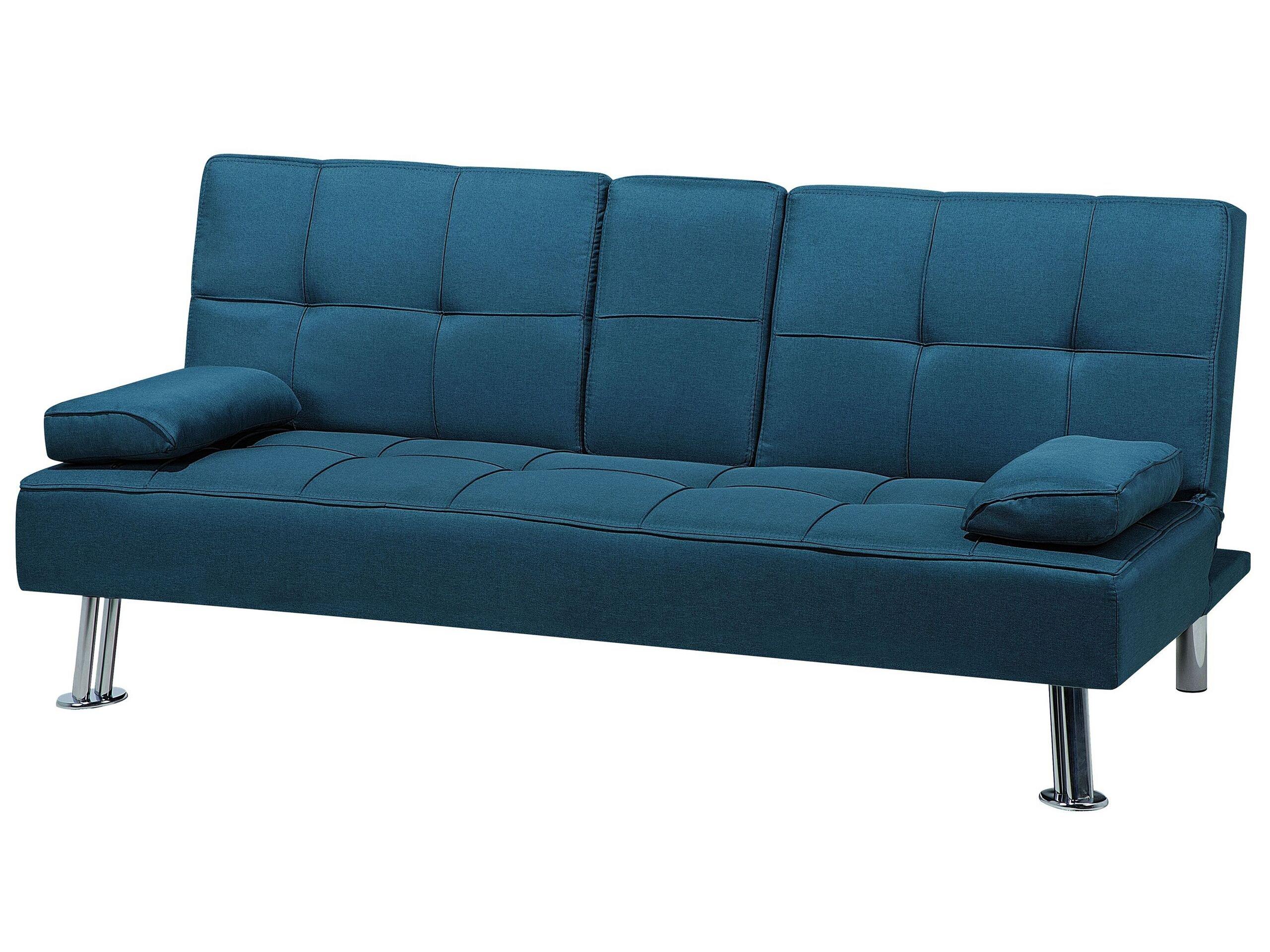 Beliani Schlafsofa aus Polyester Modern ROXEN  