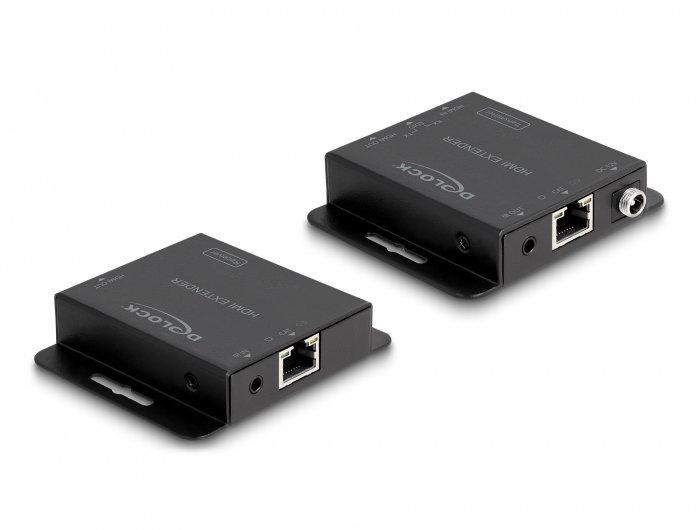 DeLock  HDMI Extender Set über Cat.6 Kabel 4K 30 Hz 
