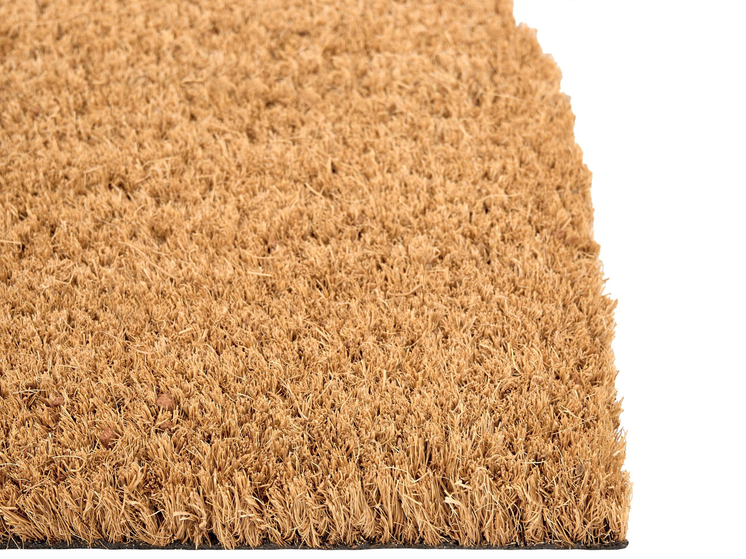 Beliani Tappetino da Ingresso en Fibra di Cocco Classico AMBUKLAO  