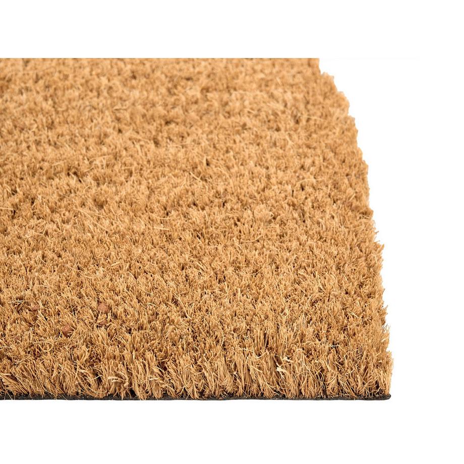 Beliani Fussmatte aus Kokosfasern Klassisch AMBUKLAO  