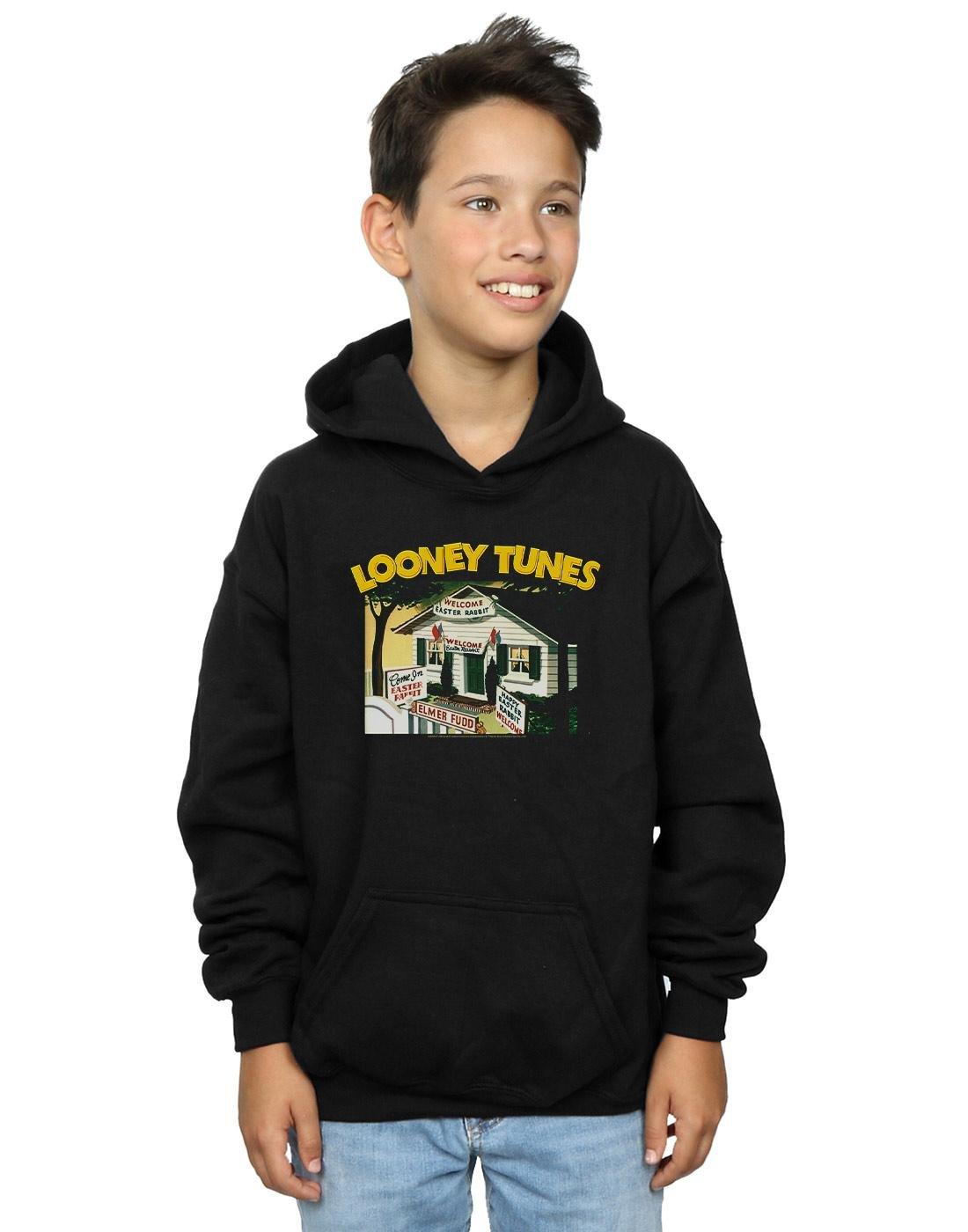 LOONEY TUNES  Sweat à capuche ELMER FUDD WELCOME EASTER RABBIT 