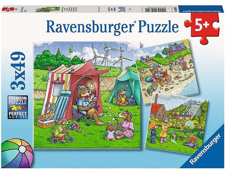 Ravensburger  Puzzle Regenerative Energien (3x49) 