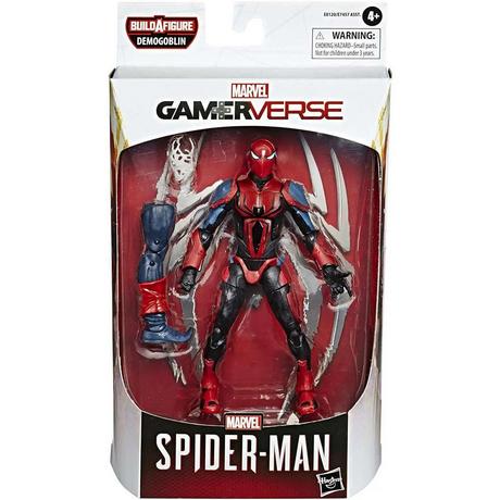 Hasbro  Gamerverse Marvel Legends Demogoblin Series Spider-Man Action Figure [Spider-Armor MK III] 