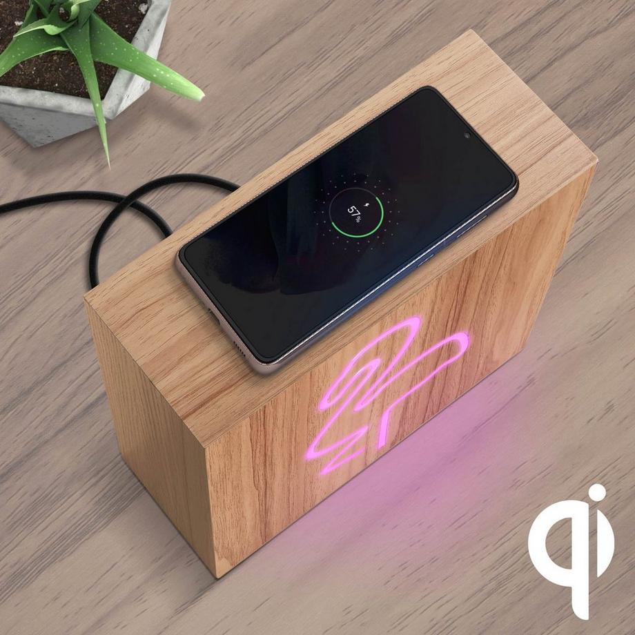 Avizar  Speaker Bluetooth LED Design Fenicottero 