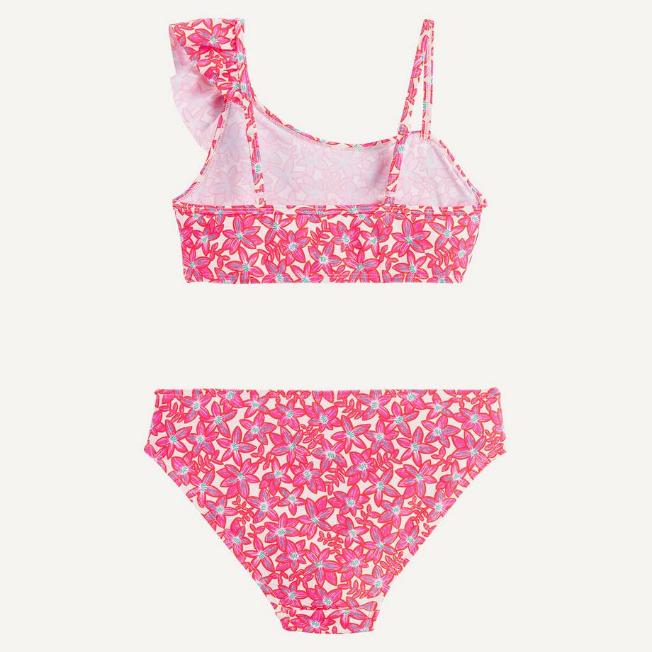 La Redoute Collections  Zweiteiliger Badeanzug mit asymmetrischem 