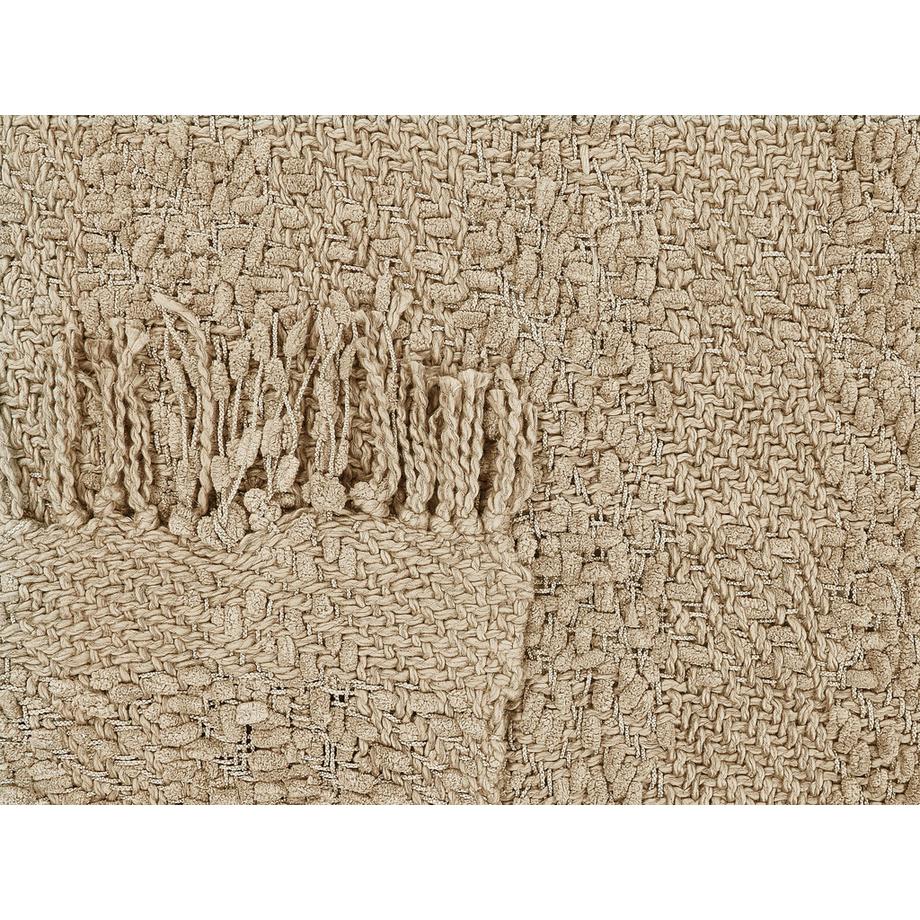 Beliani Coperta in Cotone Boho VELLA  