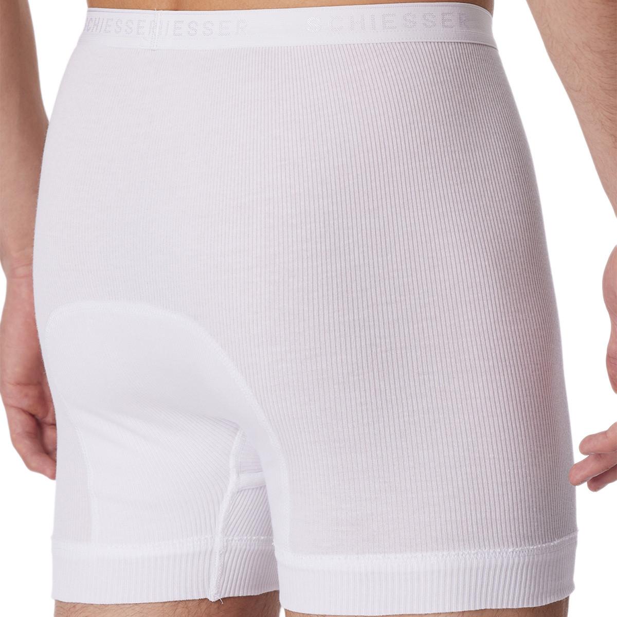 Schiesser Original Classics Mutande Corte a Costine Doppie Confezione da 2  