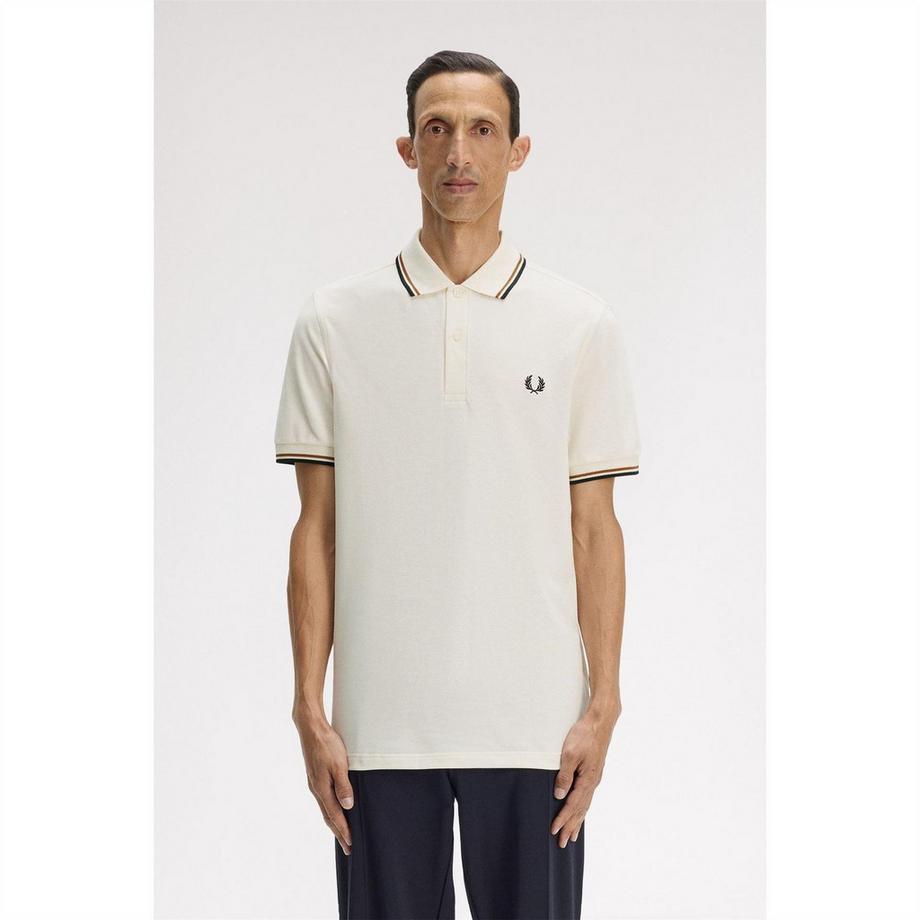 FRED PERRY Polo à Col et Manches Contrastés  