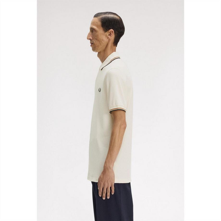 FRED PERRY Polo à Col et Manches Contrastés  