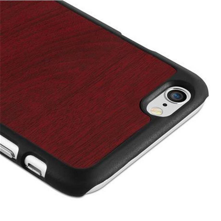 Cadorabo  Hülle für Apple iPhone 6  6S Hard Case in Holz Optik 