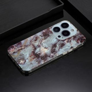 Cover-Discount  iPhone 14 Pro - Silikon Gummi Case Marble 