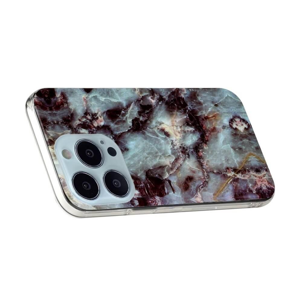 Cover-Discount  iPhone 14 Pro - Coque en silicone Marble 