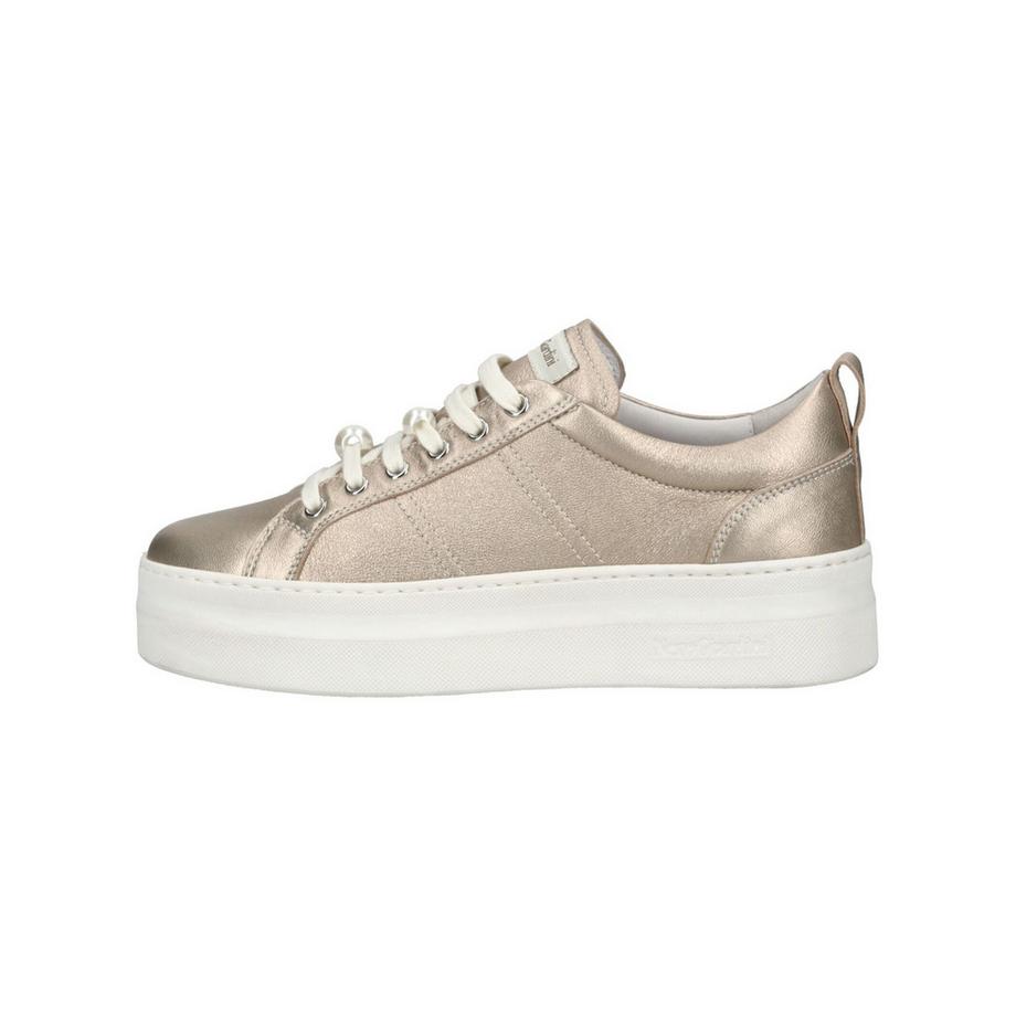 Nero Giardini Sneaker à plateforme métallique avec détail perle  